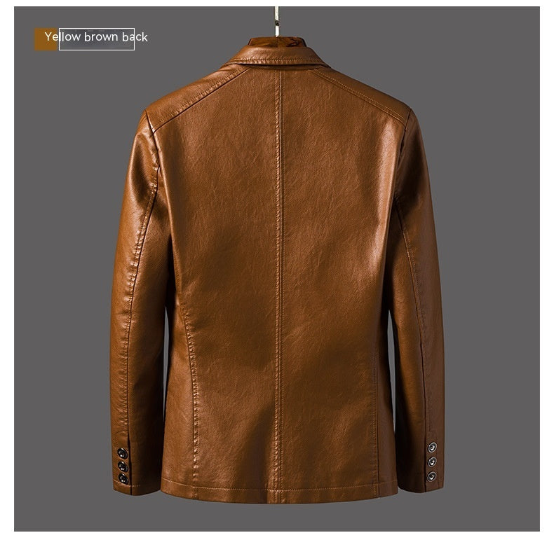 Veste en cuir pour homme et jeune