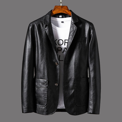 Veste en cuir pour homme et jeune