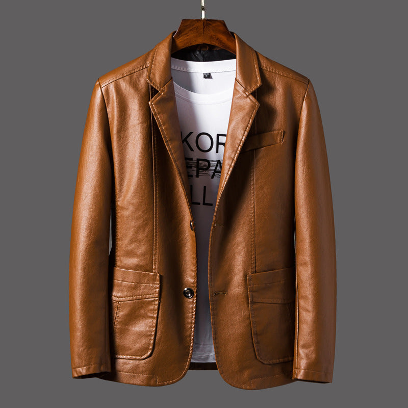 Veste en cuir pour homme et jeune