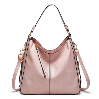 Grand sac fourre-tout en cuir pour femme